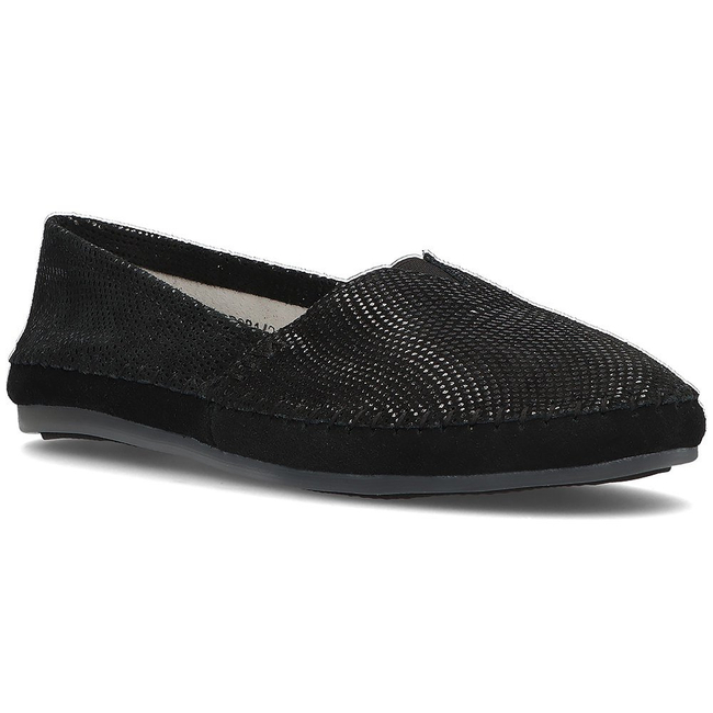 Filippo Ledermokassins DP031/21 BK Schwarz