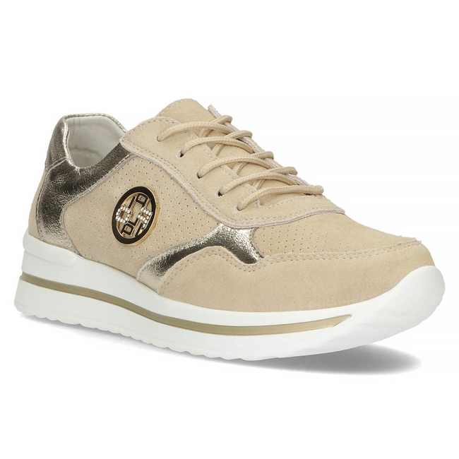 Filippo Ledersneakers DP3544/22 BE Beige